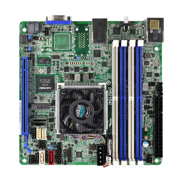 Asrock D1521d4i Lga1150 Ddr4 128gb サポート Xeon D1521