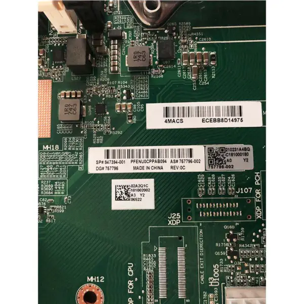 HP DL120 G9 847394-001 757796-002マザーボード