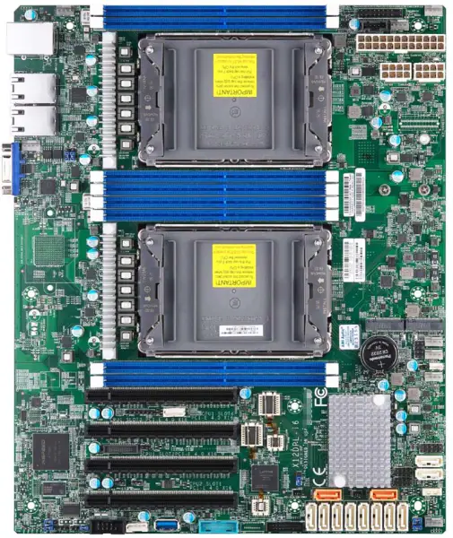 X12dpl-i6 Supermicro のマザーボードの Lga-4189 Xeon の拡張可能なプロセッサのための Pci-E 4.0 Sata3 （6 Gbps）は Intel I210 と二倍になります