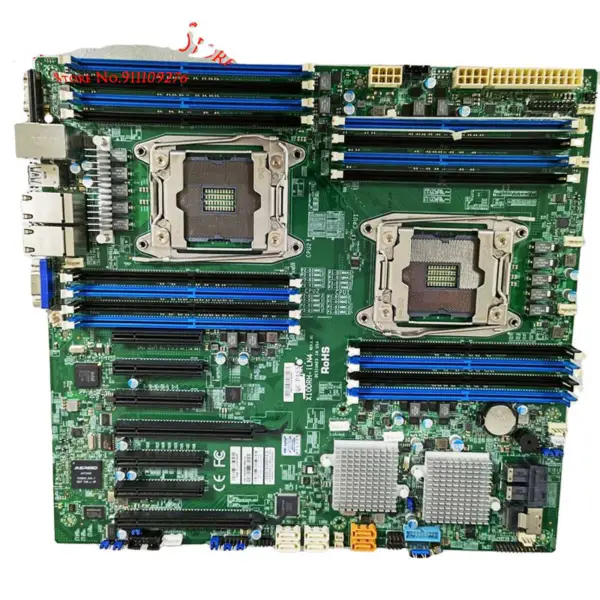 Supermicro のマザーボード Lga2011 E5-2600 V4/v3 家族のための X10drh-iln4 Ddr4 Ipmi 2.0