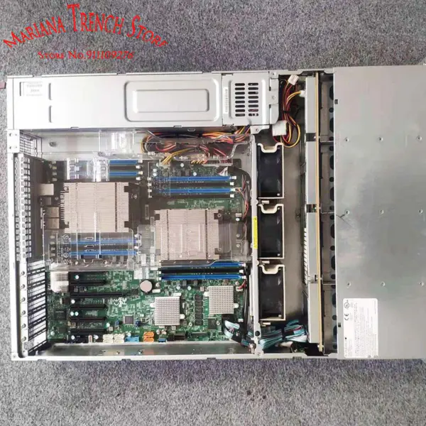 Supermicro マザーボード Lga2011 E5-2600 V4/v3 家族のための X10drh-ct Ddr4 デュアル ポート 10gbase-t Sas3 (12gbps) Ipmi 2.0
