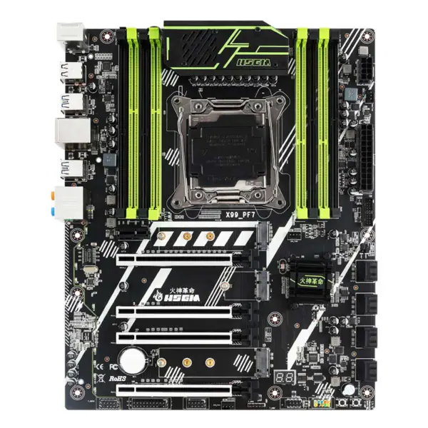 Hsgm X99-pf7 サポート 4 チャネル Ddr3/ddr4 X99 チップセット サーバー マザーボード