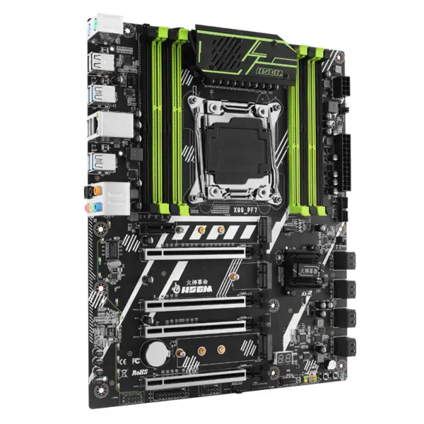 Hsgm X99-pf7 サポート 4 チャネル Ddr3/ddr4 X99 チップセット サーバー マザーボード