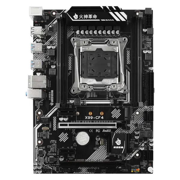 Hsgm X-99 Cf4チップセットサーバーマザーボードLGA 2011-3 CPUソケットデスクトップマザーボード