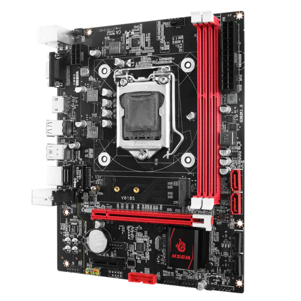 HsgmデスクトップH81-v8185 LGA 1150 CPUソケットコンピュータマザーボード
