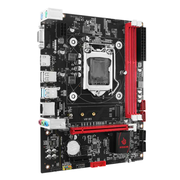 HsgmデスクトップH81-v8185 LGA 1150 CPUソケットコンピュータマザーボード