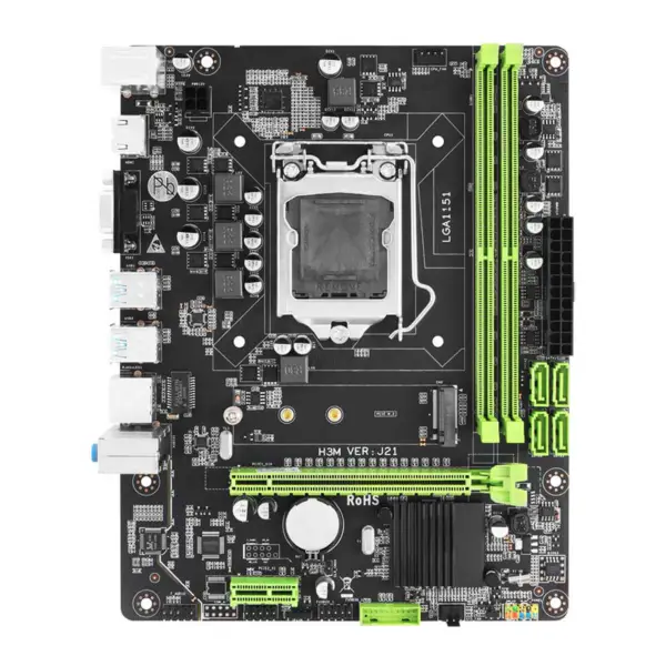 Hsgm H310サーバーマザーボード2 *ddr4 Udimm 64gbの記憶デスクトップコンピュータのマザーボード