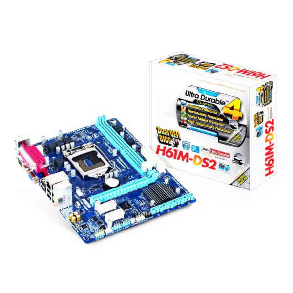 Gpu のマザーボード H61 Ddr3 Lga1155 I3 I5 I7 Sata2.0 1333 Dram H61m Ds2
