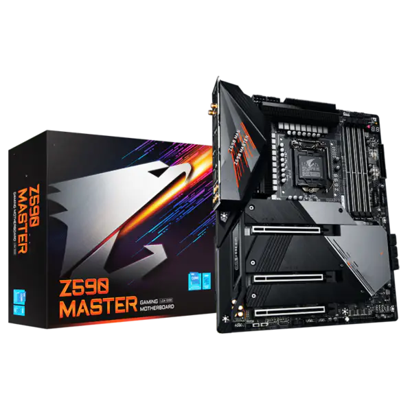 CPU Z590m Lga 1200マザーボード第10世代第11世代Z590 Aorus MasterとGa