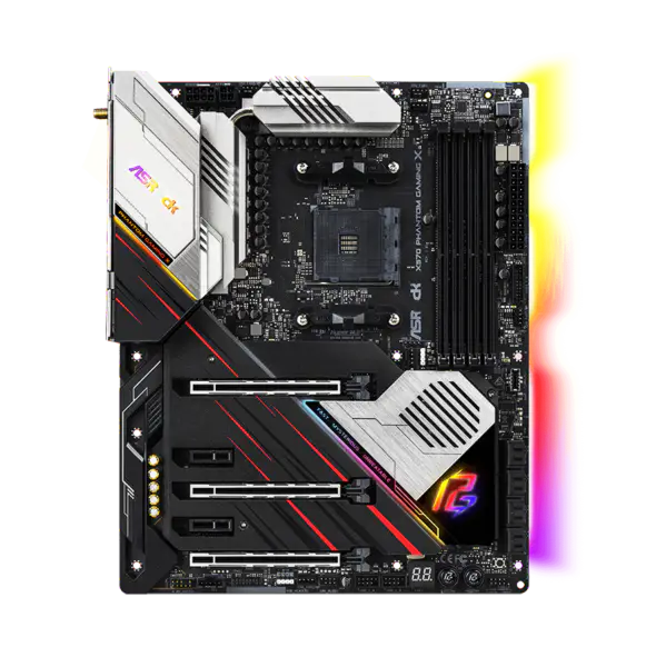 アスロック マザーボード Am4 ソケット 2000 3000 4000 G シリーズ 5000 と 5000 G シリーズ Cpu X570 ファントム ゲーミング X