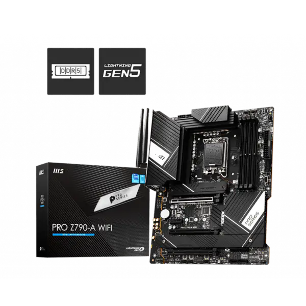 MsのマザーボードのプロZ790-a Wifi Ddr5のマザーボードのLga 1700のCPU 13900k 13600kf 13700kf 13900kf