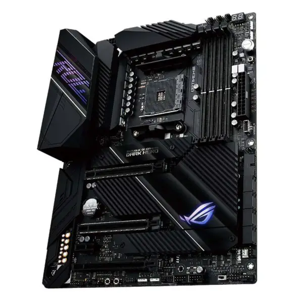 Asus Rog Crosshair Viii Dark Hero C8dh X570 Argb マザーボード ゲーム プロセッサ サポート 5800x 5900x 5950x