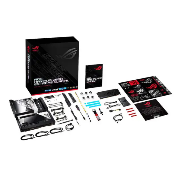 Asus Rog Maximus Z690 Extreme Glacial マザーボード サポート メモリ D5 CPU 12900k Intl Z690 Lga1700 Asus マザーボード