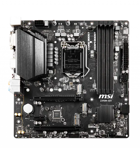 Msi のマザーボード Z390m は 8700 プロセッサ Win7 システム デスクトップのマザーボード第 8 第 9 Gpu Z390m S01 Z390 を支えます