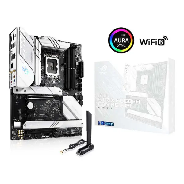 Rog Strix B660-a ゲーミング Wifi D4 Snow Blowing マザーボード サポート Cpu 第 12 世代 Intl B660 Lga 1700