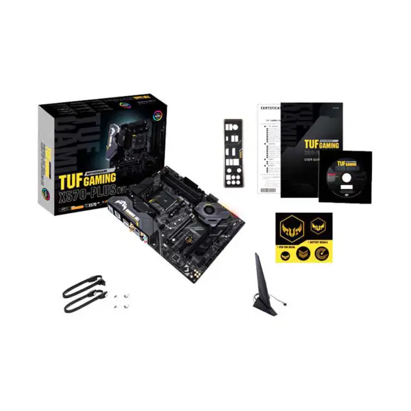 Tuf Gaming X570-plus Wi-fiサポートCPU 5700g/5800x/5900xとX570ソケットAm4ゲーミングマザーボード