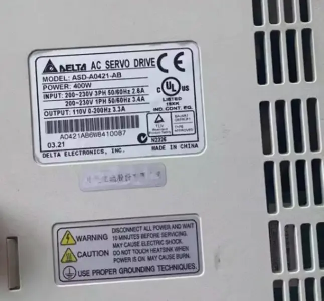 デルタ ASD-A0421-AB 220V 400W