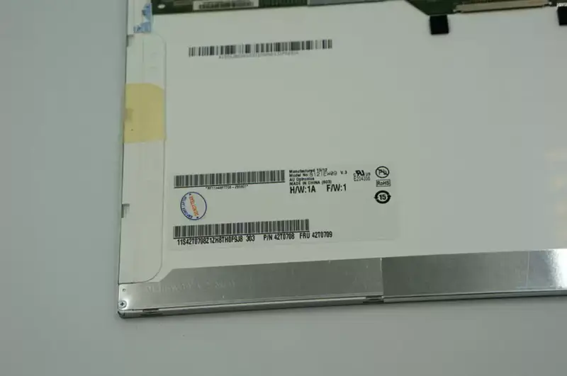 lenovo LTN121AT07 B121EW09スクリーン