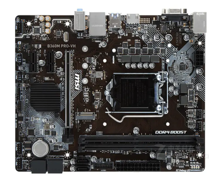 MSI B360M PRO-VH デスクトップ・マザーボード LGA 1151 DDR4 第8世代 Core i7/i5/i3 32GB