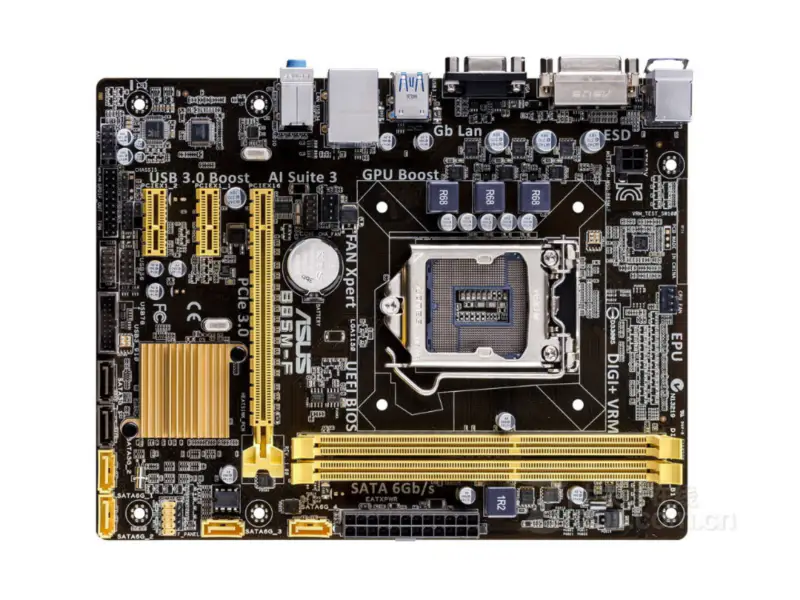 Asus B85M-F デスクトップ マザーボード B85 LGA 1150 i7 i5 i3 DDR3 16G SATA3 USB3.0 Micro-ATX