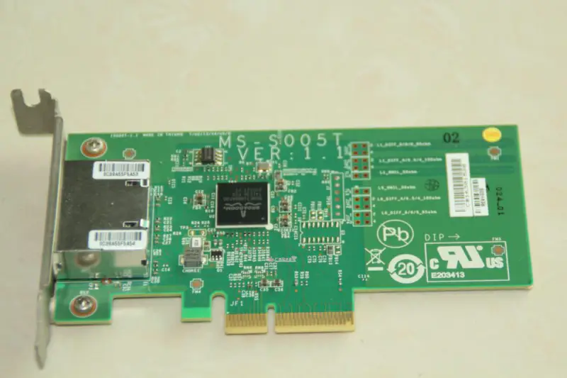 Broadcom BCM5718 VER:1.1 デュアルポートギガビットネットワークカード