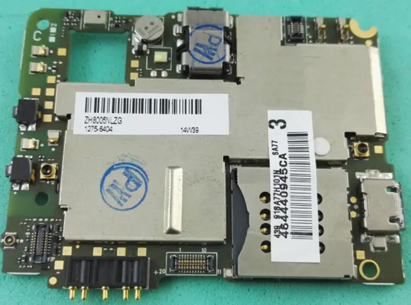 ソニーXperia L S36h C2105は破片が付いているマザーボードの鍵を開けた
