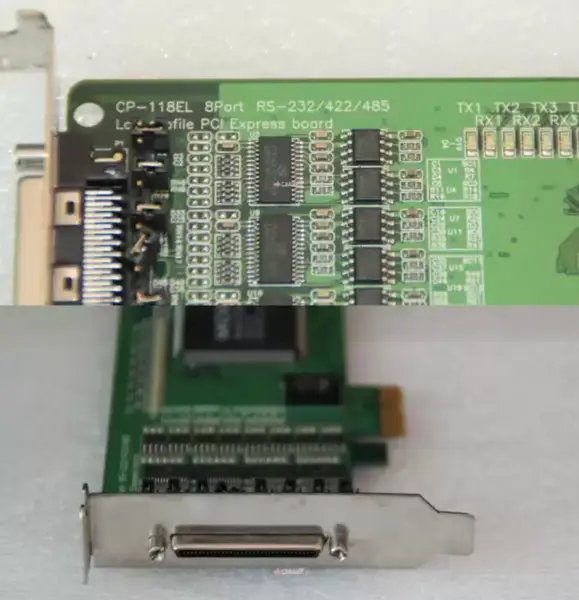 MOXA CP-118EL 8 PORT RS-232/422/485 PCIe SERIAL CARD 産業用マザーボード