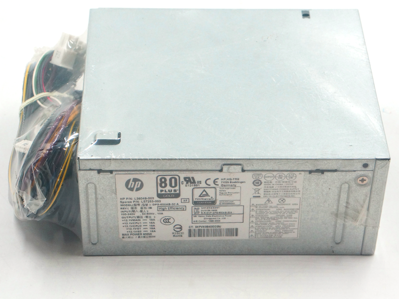HP 800 Z2 G4 4 ピン 650 w スイッチング電源 DPS-650AB-30 A L36048-003 L36049-003 L57253-003 の PSU