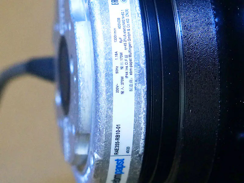 Ebmpapst R4E355-RB10-01ファン