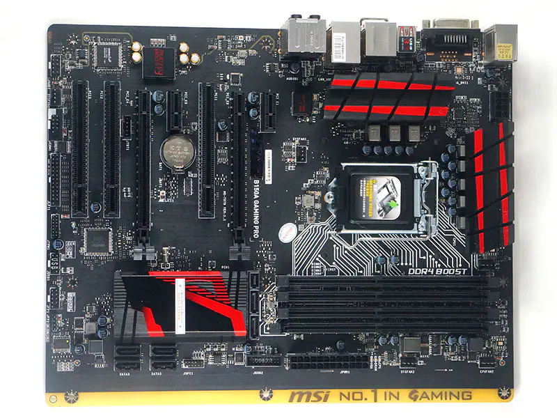 MSI B150A GAMING PROマザーボード LGA1151/DDR4/64G/ATX