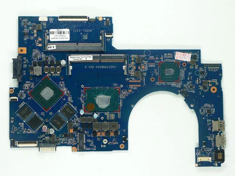 HP 17-AB 17-W 915468-601 915468-001 DAG37DMBAD0マザーボード