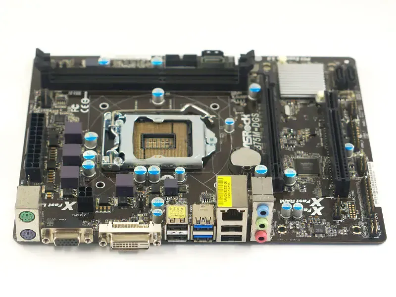 Asrock B75M-DGS R2.0 B75 LGA 1155 Micro-ATX マザーボード