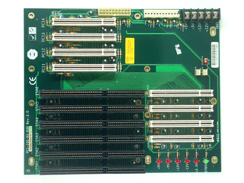 IEI PCI-10S-RS-R30 Rev:3.0バックプレーン