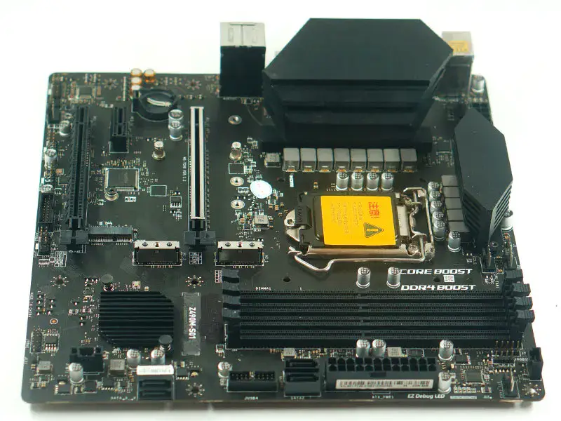 MSI Z490M-S01 マザーボード