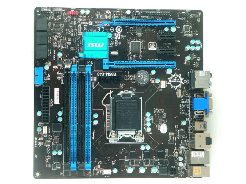 MSI B85M-G43 マザーボード LGA1150 DDR3 32GB M-ATX