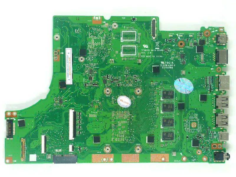 ASUS TP501UA TP501U TP501UQ TP501UB のラップトップのマザーボードのための TP501UA のマザーボード I5-6200 のオンボード 4GB RAM