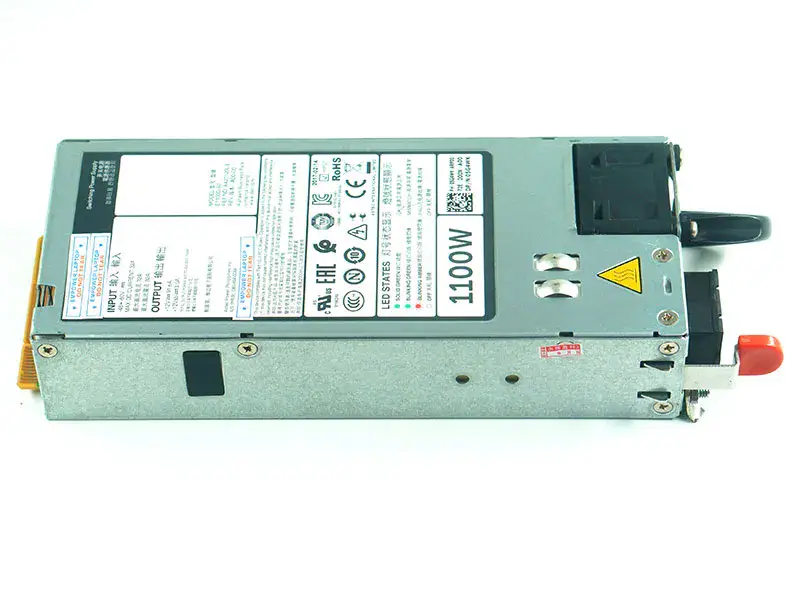 デルR620 R630 R720 R730XD R520 NX3200 1100W 5G4WK Y1MGX E1100D-S0のための1100W DC電源PSU