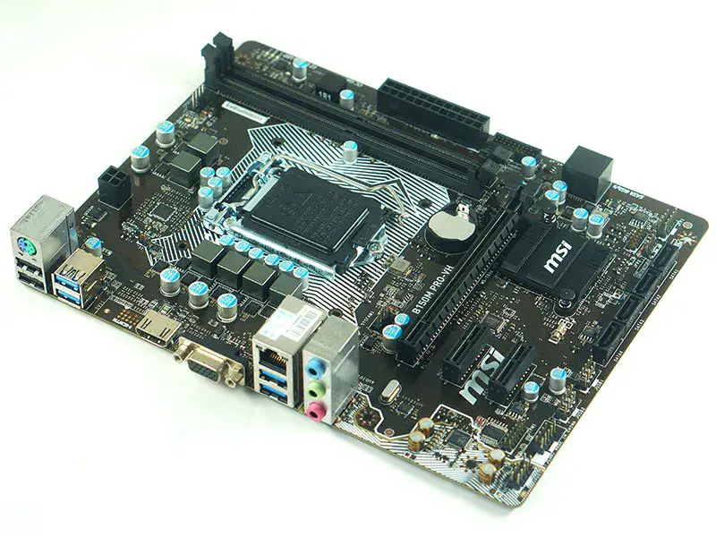 MSI B150M PRO-VH B150 LGA 1151 G4560 Micro-ATXマザーボード