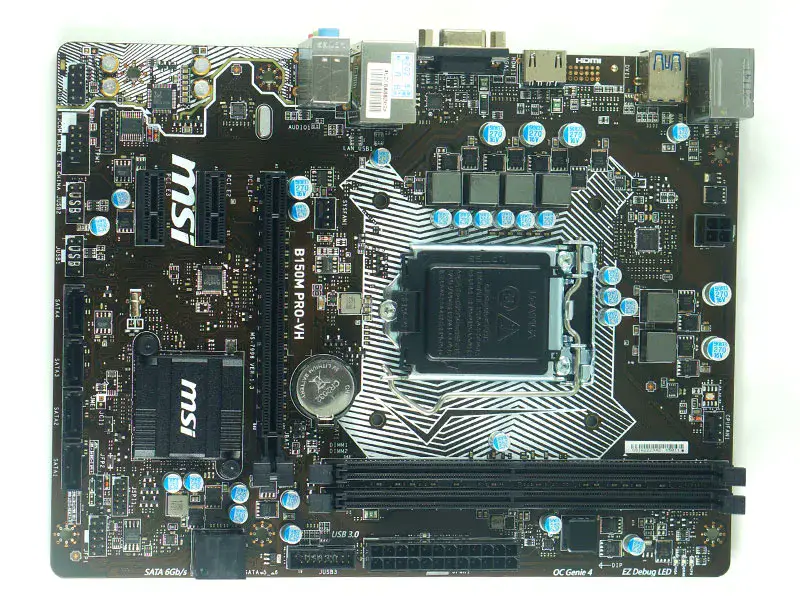 MSI B150M PRO-VH B150 LGA 1151 G4560 Micro-ATXマザーボード