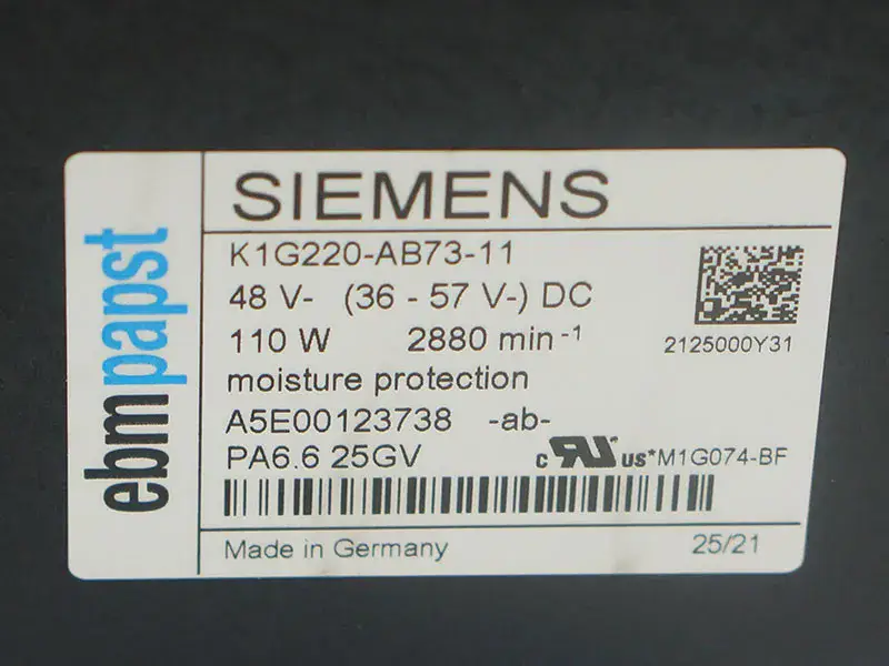 Ebmpapst K1G220-AB73-11ファン