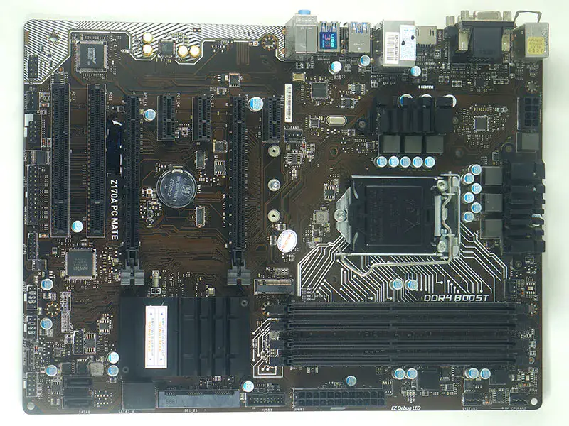 MSI Z170A PC MATEマザーボード