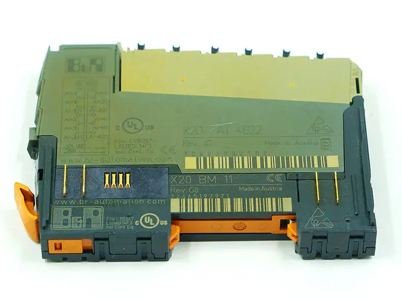 B&R X20AI4622+X20BM11+X20TB12 PLCモジュール