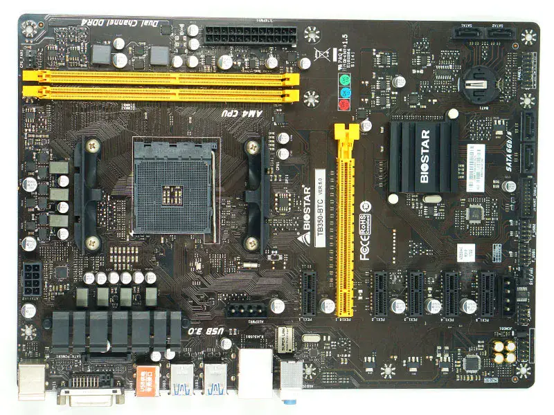 Biostar TB350-BTCマザーボード Socket AM4 DDR4