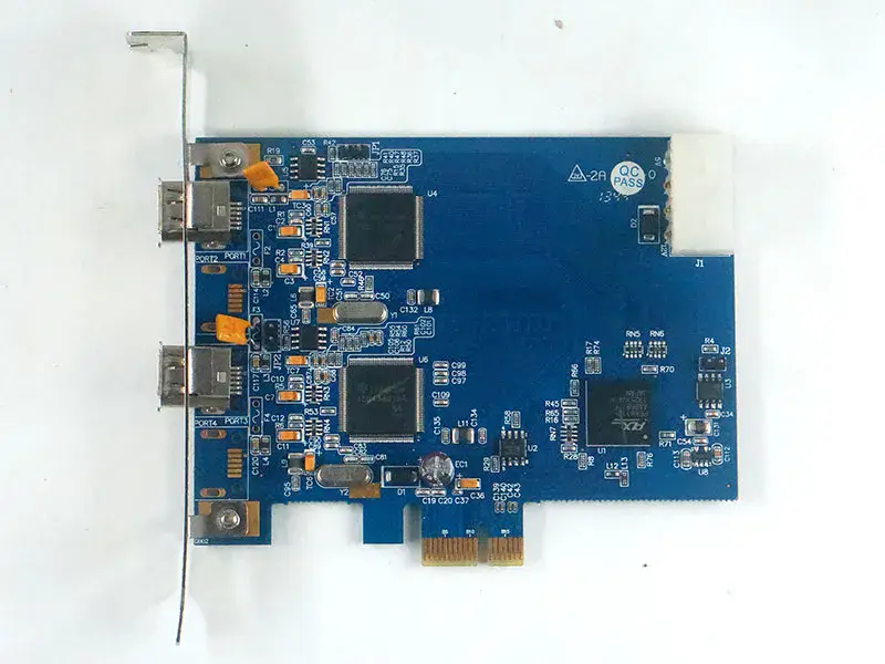 FWX2-PCIE10 Rev: 1.1 FWX2-PCIE10-2 1394 キャプチャー・カード