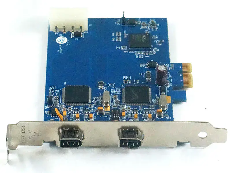 FWX2-PCIE10 Rev: 1.1 FWX2-PCIE10-2 1394 キャプチャー・カード