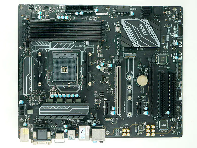 MSI B350 PC MATEマザーボードAM4 DDR4 B350
