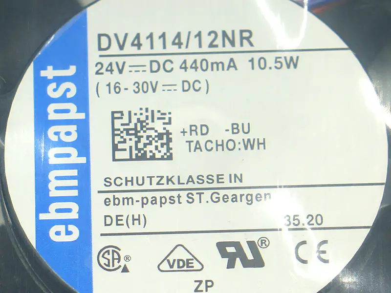 DV4114/12NR ファン
