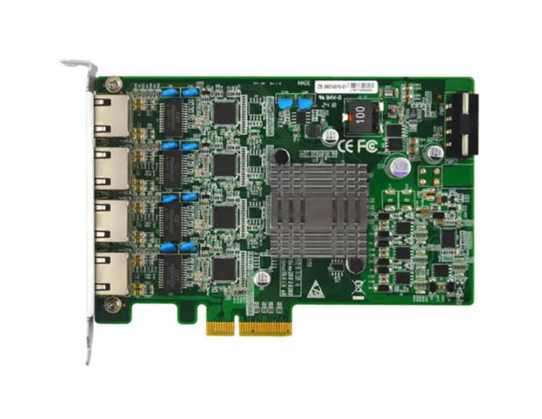 EFT-140 高性能ギガビット産業用PCIE X4 POEネットワークカード、4チャンネルPSE同時出力対応