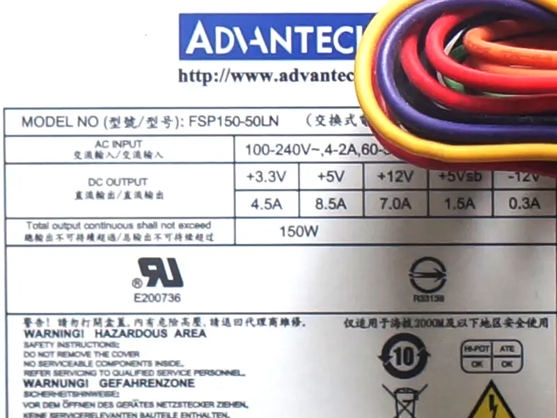 FSP PPC-157T FSP150-50LNパワーサプライ