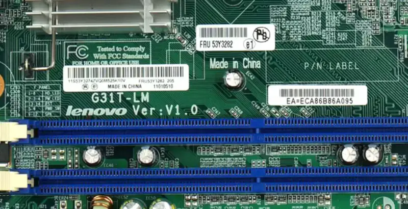 レノボ G31T-LM V1.0 T4900V M6900 45C2882 53Y3282マザーボード